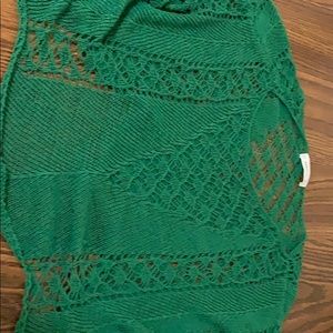 Zara knit green sweater